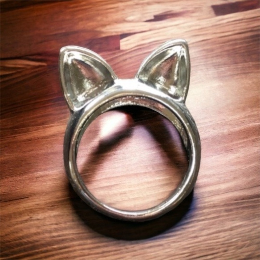 Erin Fetherston for JewelMint Kitty's Ring Silver